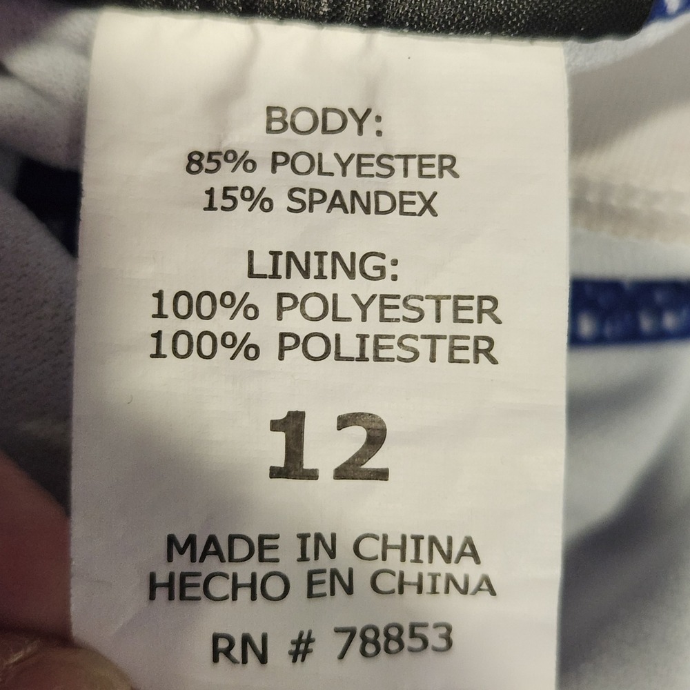 Cromer Resortwear One Piece Swimsuit Size 12 Blue‎ Ruching Padded - Picture 6 of 9